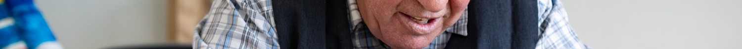 Eine leistungsberechtigte Person der Tagesstätte der von Mellin´schen Stiftung Werl.
