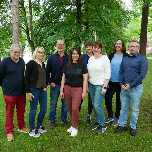 Das Team für den Bereich Assistenz in eigener Häuslichkeit.