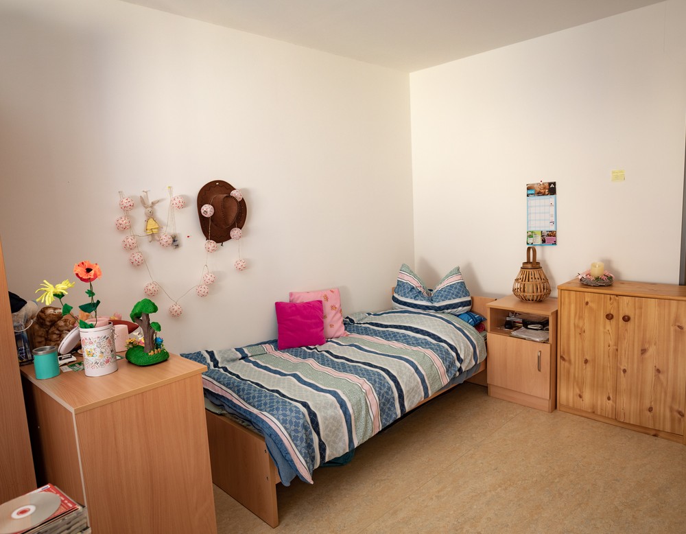 Ein Beispielzimmer im Karl-Winkelmann-Haus Werl.