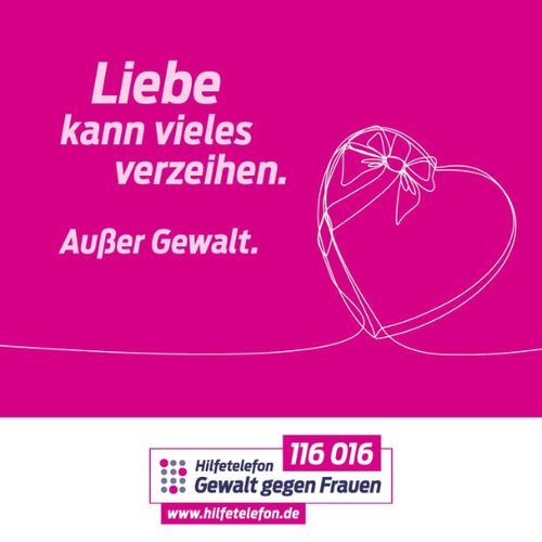 Anzeigenmotiv 1 zum Thema "Gewalt gegen Frauen"