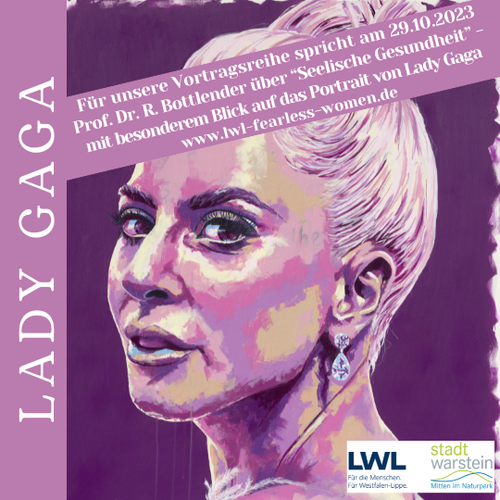 Das Portrait Lady Gaga von Oliver Schäfer.